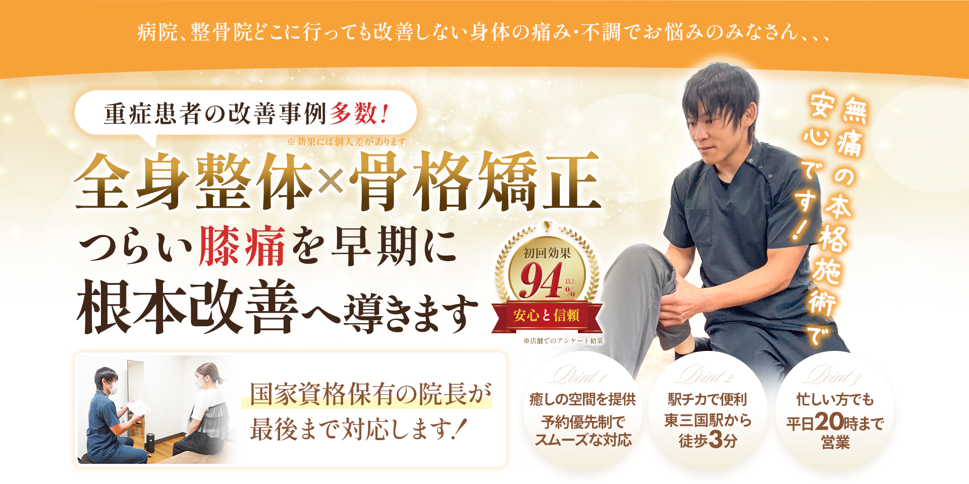 ファーストビュー膝