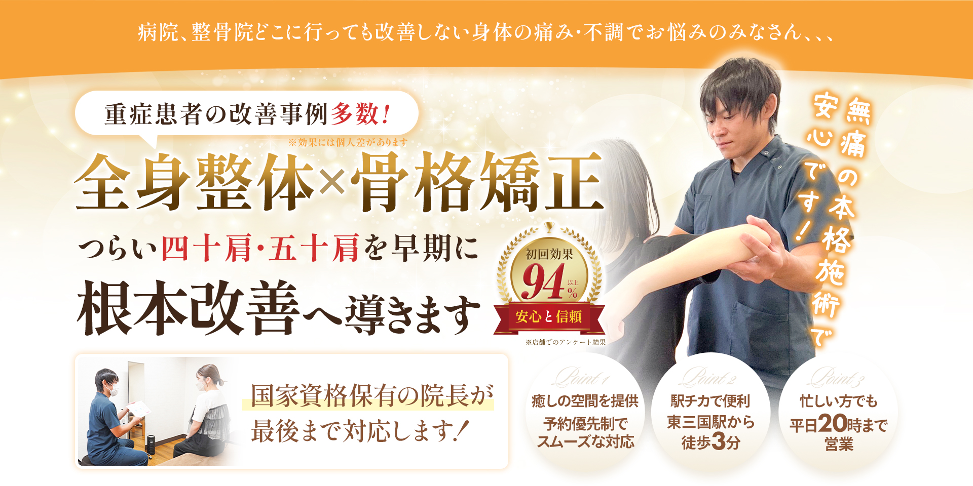 ファーストビュー四十肩五十肩